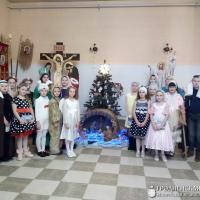 Рождественские мероприятия на приходе преподобного Серафима Саровского агрогородка Обухово