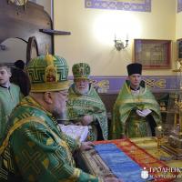 Архиепископ Артемий совершил литургию в малом храме прихода Серафима Жировичского города Гродно