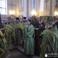 Архиепископ Артемий совершил литургию в малом храме прихода Серафима Жировичского города Гродно
