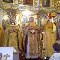 В Свято-Никольском храме города Волковыска было совершено соборное богослужение