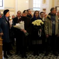В день праздника Сретения Господня архиепископ Артемий совершил литургию в кафедральном соборе города Гродно