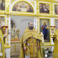 Архиепископ Артемий совершил литургию в храме деревни Орля