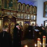 Архиепископ Артемий совершил повечерие с чтением Великого канона в Свято-Владимирской церкви города Гродно