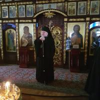 Архиепископ Артемий совершил повечерие с чтением Великого канона в Свято-Владимирской церкви города Гродно