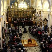 Традиционный Великопостный концерт организовали в Покровском соборе