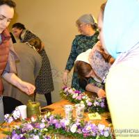 В Минске прошел семинар-практикум по храмовой флористике для жен священнослужителей