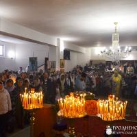 Архиепископ Артемий совершил литургию в храме в честь Благовещения Пресвятой Богородицы города Волковыска