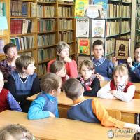 Священник провел урок, посвященный Дню православной книги для учащихся средней школы деревни Скрибовцы