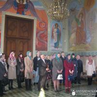 Участники семинара «Развитие производственной и социально-культурной сферы Берестовицкого района» посетили храм деревни Олекшицы