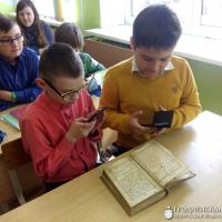 Беседа о православной книге в школе №1 города Скидель