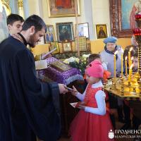 Первая исповедь для детей 6-8 лет в храме Святителя Николая города Волковыска