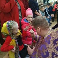 Соборование «особенных детей» на приходе Мефодия и Кирилла города Волковыска