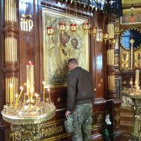 Военнослужащие милицейского батальона Внутренних войск посетили кафедральный собор города Гродно