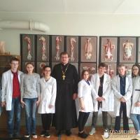 Встреча со священнослужителем в Гродненском медицинском колледже