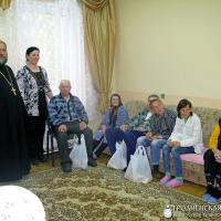 Священник посетил отделение круглосуточного пребывания для граждан пожилого возраста и инвалидов