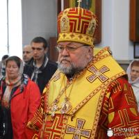 Архиепископ Артемий совершил литургию в храме в честь Собора Всех Белорусских Святых города Гродно
