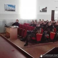 Заместитель руководителя военного отдела провел беседу с военнослужащими войсковой части 05733