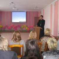 Клирик кафедрального собора Волковыска принял участие в заседании школы «Молодая семья»