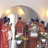 В храме деревни Мурованка состоялось соборное богослужение священников Щучинского благочиния