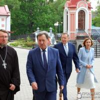 Архиепископ Артемий провел встречу с госсекретарем канцелярии президента Польши Адамом Квятовским