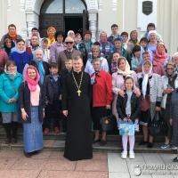 Прихожане храма Благовещения Пресвятой Богородицы города Волковыска совершили паломничество по святым местам Брестской епархии