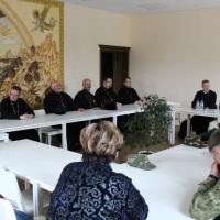 Священнослужители военного отдела Гродненской епархии встретились с представителями Гродненской пограничной группы