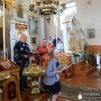 Выпуск старшей группы учащихся воскресной школы храма поселка Зельва