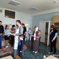 Поздравление ребят из детского реабилитационного центра для детей инвалидов г. Свислочь