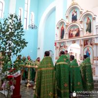 На приходе агрогородка Обухово состоялось соборное богослужение духовенства Скидельского благочиния