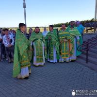 На приходе агрогородка Обухово состоялось соборное богослужение духовенства Скидельского благочиния