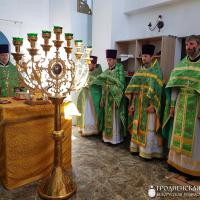 На приходе агрогородка Обухово состоялось соборное богослужение духовенства Скидельского благочиния