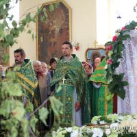 Соборное богослужение духовенства Волковысского благочиния в храме деревни Изабелин