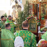 Соборное богослужение духовенства Волковысского благочиния в храме деревни Изабелин