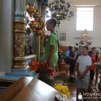Участники детского оздоровительного лагеря посетили храм поселка Зельва