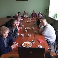 Новая виртуальная встреча в клубе духовного общения при кафедральном соборе Волковыска
