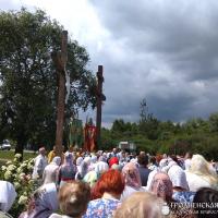 Крестный ход в честь Собора Белорусских Святых в городе Мосты