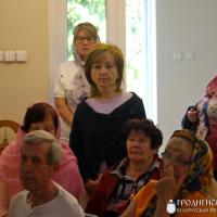 На приходе храма святителя Луки прошла встреча с членами Преображенского братства города Гомеля