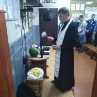 Священник поздравил осужденных с праздником Преображения Господня