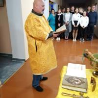 Священник посетил Подоросский учебно-педагогический комплекс