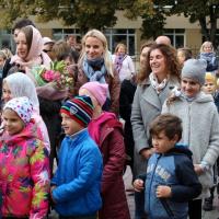 Учебный год в воскресной школе Покровского собора начался с литургии и линейки