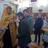 Подопечные центра социального обслуживания населения Волковысского района посетили храм равноапостольных Мефодия и Кирилла