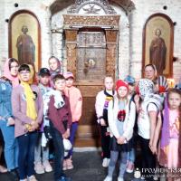 Воспитанники воскресной школы прихода агрогородка Обухово посетили Коложскую церковь