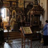 В Покровском соборе молитвенно почтили память первого настоятеля храма о. Кирилла Зайца и расстрелянных в 37-м году представителей белорусской культуры