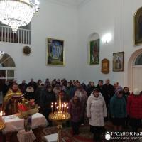 В храме деревни Верейки состоялось соборное богослужение духовенства Волковысского благочиния