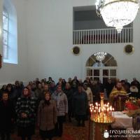 В храме деревни Верейки состоялось соборное богослужение духовенства Волковысского благочиния