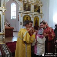 В храме деревни Верейки состоялось соборное богослужение духовенства Волковысского благочиния
