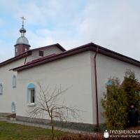 В храме при исправительной колонии №11 Волковыска была совершена Божественная литургия