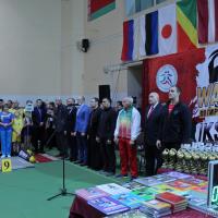 В церемонии открытия чемпионата мира по гиревому спорту принял участие клирик Покровского собора