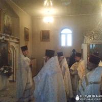 Соборное богослужение духовенства Скидельского благочиния