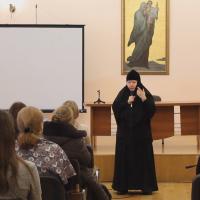 Встреча и спевка с монахиней Иулианией Денисовой состоялась в Покровском соборе